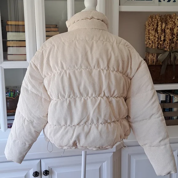Hollister CORDUROY PUFFER JACKET - Picture 3 of 6
